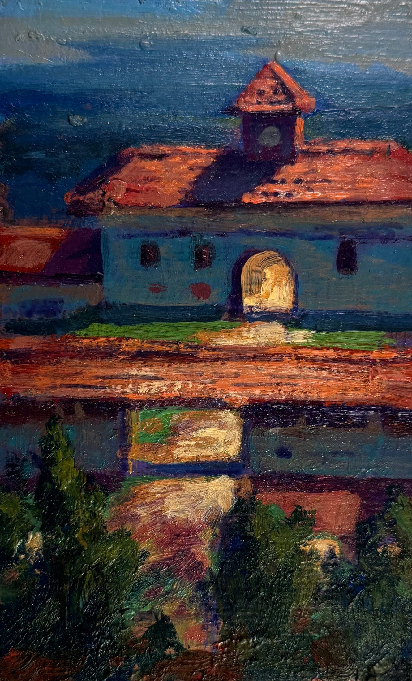 Plein air painting by Oleksandr Nazarchuk