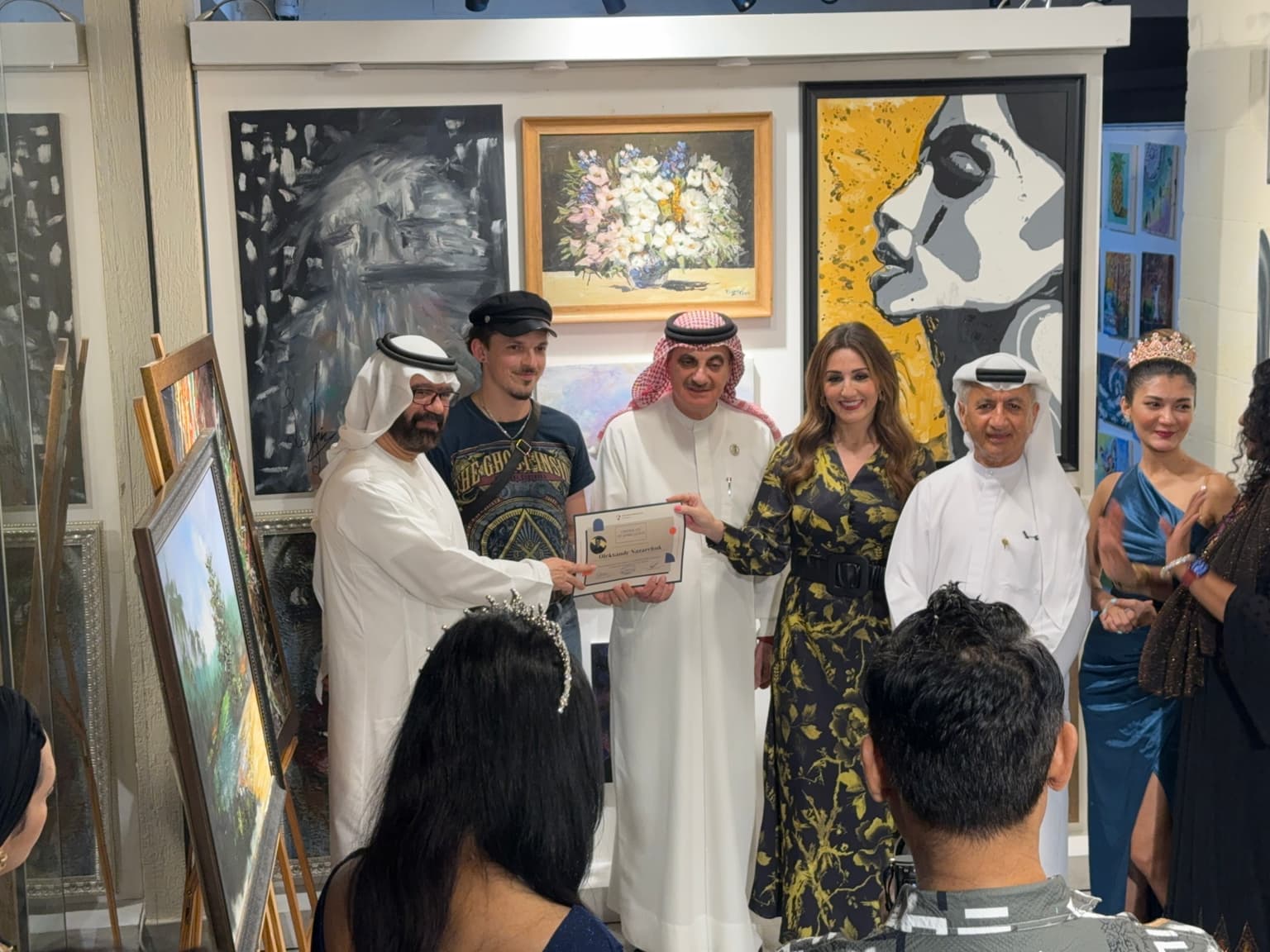 Fine art event featuring Oleksandr Nazarchuk