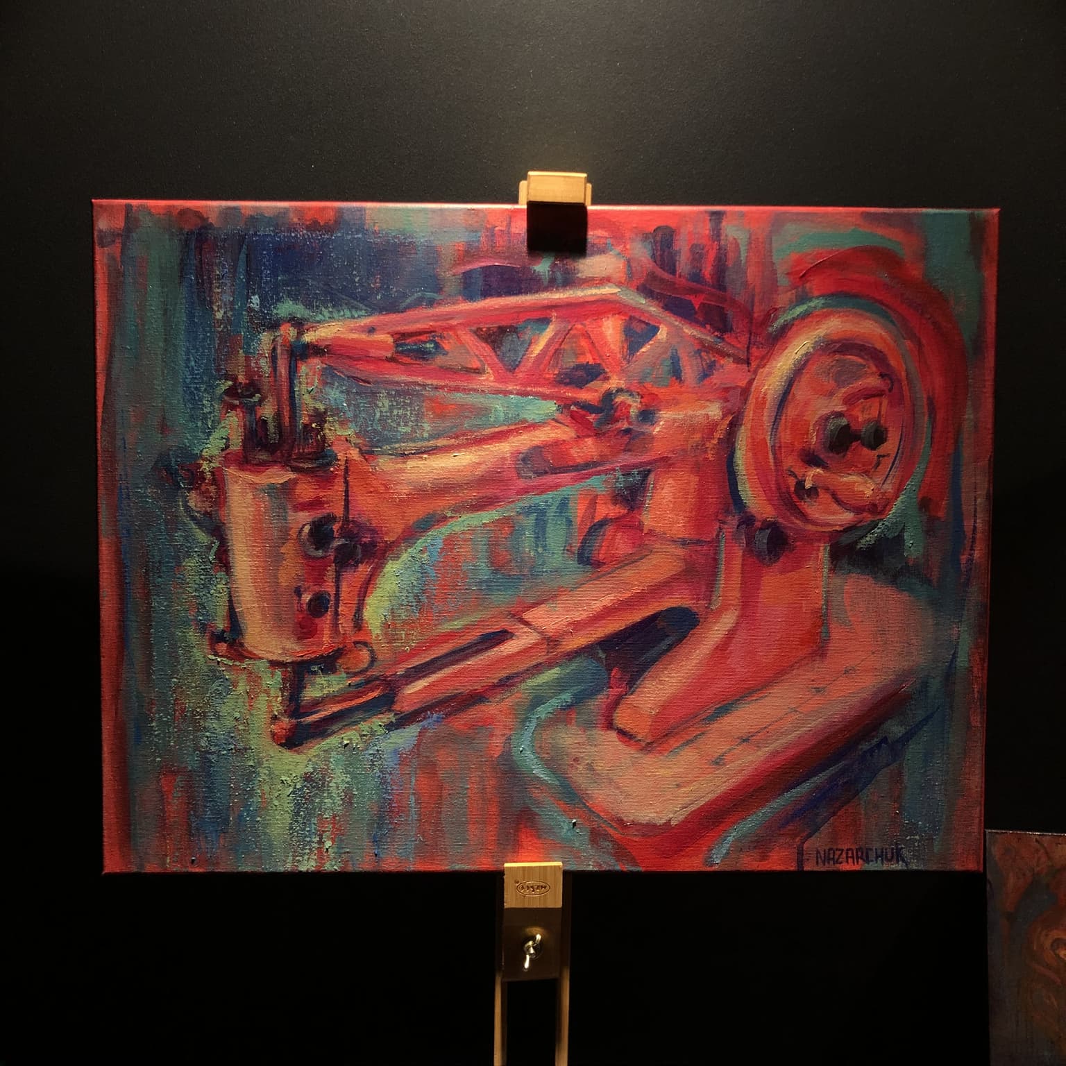 Red Machine Study by Oleksandr Nazarchuk