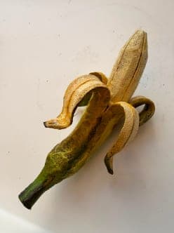 Food prop banana