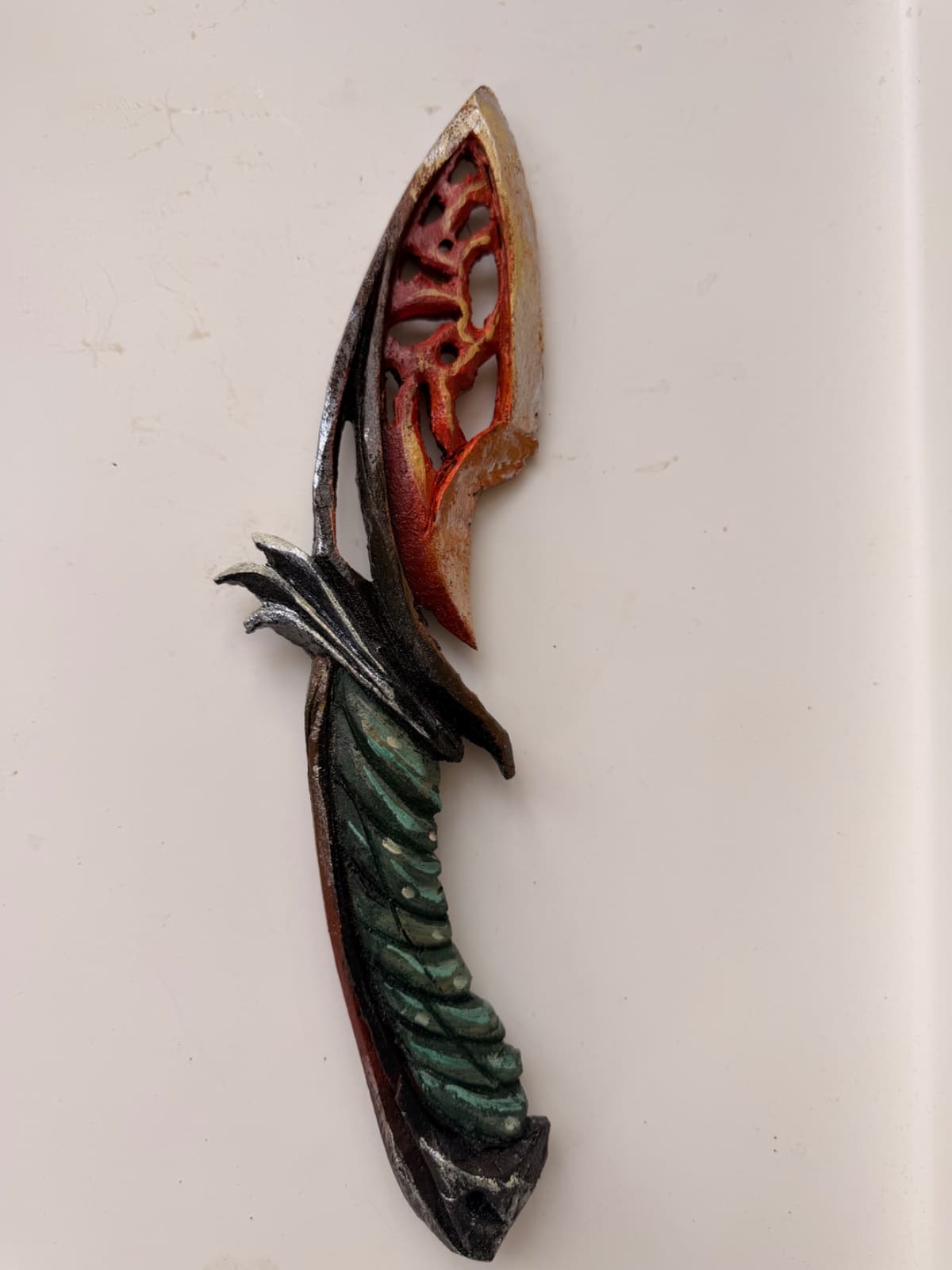 Handcrafted fantasy prop blade