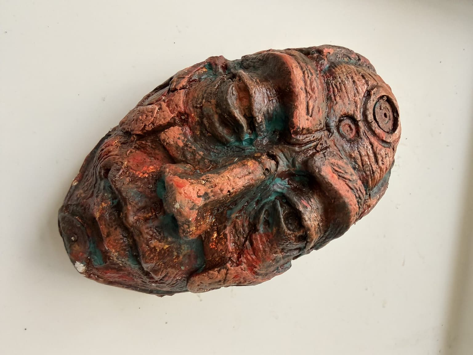 Oxidising the mask